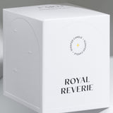 Kvapioji sojų vaško žvakė su medine dagtimi „Royal Reverie”, 210 g