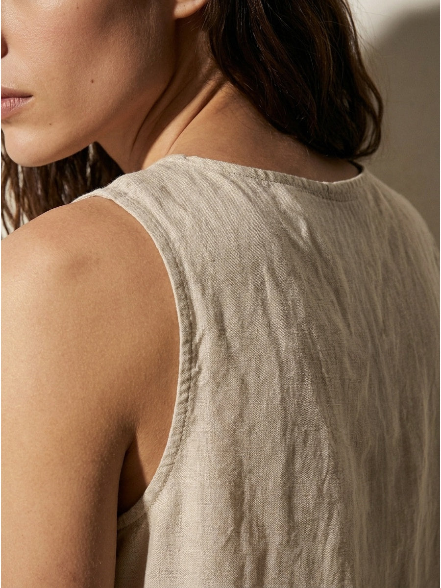 Moteriška suknelė, Capsule Collection, 100% linas