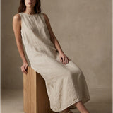 Moteriška suknelė, Capsule Collection, 100% linas