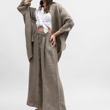 Moteriškos kelnės, Capsule Collection, 100% linas