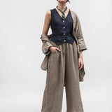 Moteriški marškiniai, Capsule Collection, 100% linas