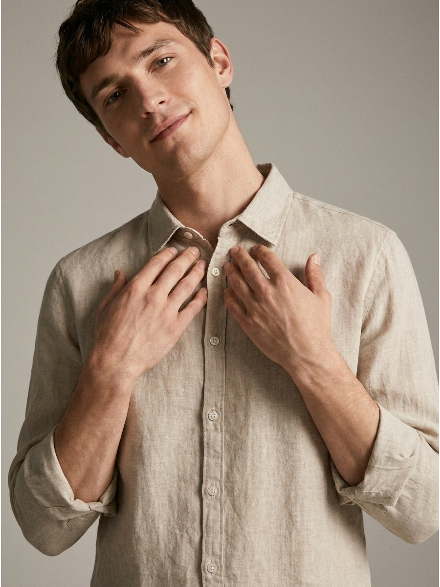 Men's linen shirt