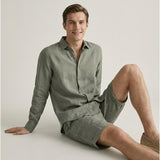 Men's linen shorts