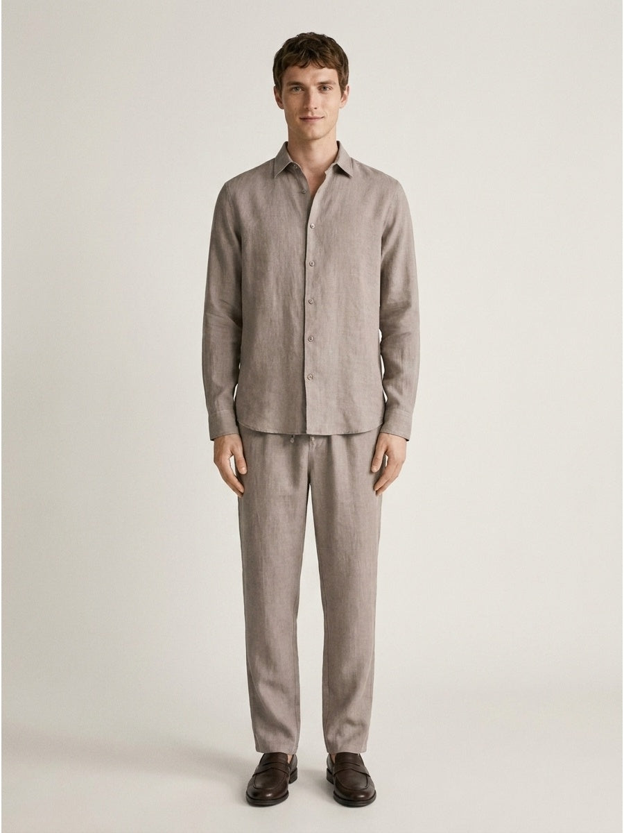 Men's linen trousers