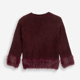 Damenpullover mit Baby-Alpakawolle