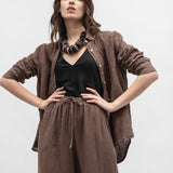Moteriški marškiniai, Capsule Collection, 100% linas