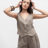 Moteriška liemenė, Capsule Collection, 100% linas