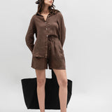 Moteriški šortai, Capsule Collection, 100% linas