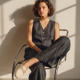 Moteriškos kelnės, Capsule Collection, 100% linas