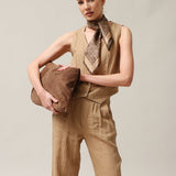 Moteriškos kelnės, Capsule Collection, 100% linas