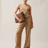 Moteriškos kelnės, Capsule Collection, 100% linas