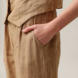 Moteriškos kelnės, Capsule Collection, 100% linas