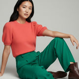 Moteriškas megztinis su alpakos jauniklių vilna