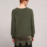 Damenpullover mit Baby-Alpakawolle
