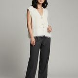 Moteriškas megztinis su alpakos jauniklių vilna