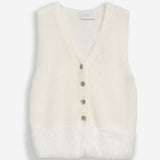 Moteriškas megztinis su alpakos jauniklių vilna