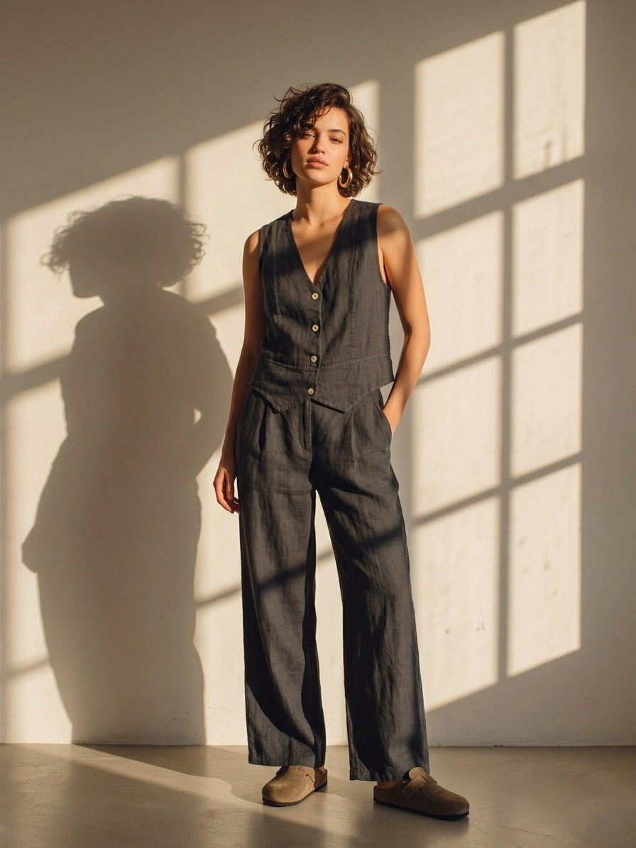 Moteriška liemenė, Capsule Collection, 100% linas
