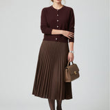 Moteriškas megztinis su alpakos jauniklių vilna