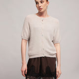 Damenpullover mit Baby-Alpakawolle