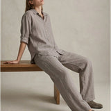 Damenhose, Capsule Collection, 100% Leinen