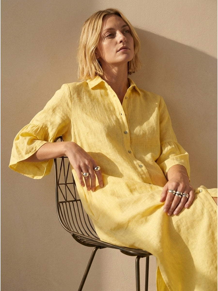 Moteriška suknelė, Capsule Collection, 100% linas