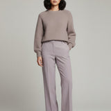 Moteriškas megztinis su moheros vilna