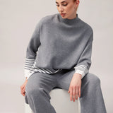 Pullover und Hose für Frauen mit Kaschmir