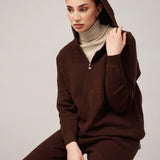Pullover und Hose für Frauen mit Kaschmir