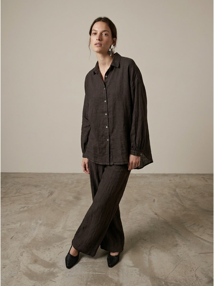 Moteriški marškiniai, Capsule Collection, 100% linas