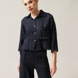 Moteriški marškiniai, Capsule Collection, 100% linas