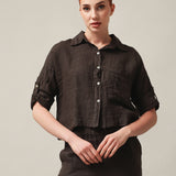 Moteriški marškiniai, Capsule Collection, 100% linas