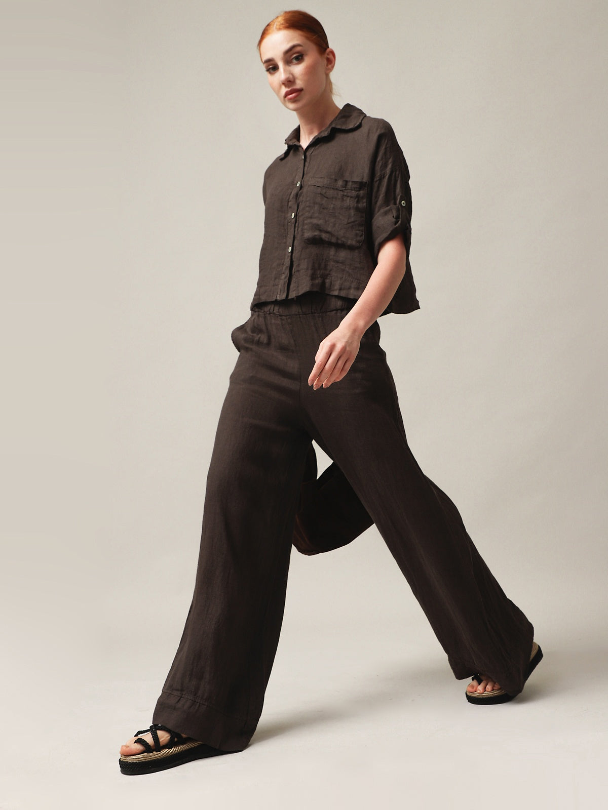 Moteriški marškiniai, Capsule Collection, 100% linas