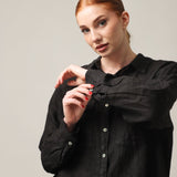 Moteriški marškiniai, Capsule Collection, 100% linas