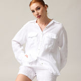 Moteriški marškiniai, Capsule Collection, 100% linas