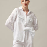 Damenhemd, Capsule Collection, 100% Leinen