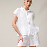 Moteriški marškiniai, Capsule Collection, 100% linas