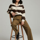 Moteriškas megztinis su vilna