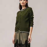 Damen Strickjacke mit Angorawolle