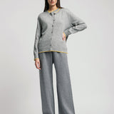 Women's cardigan with angora wool