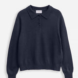 Damen-Polopullover mit Angorawolle