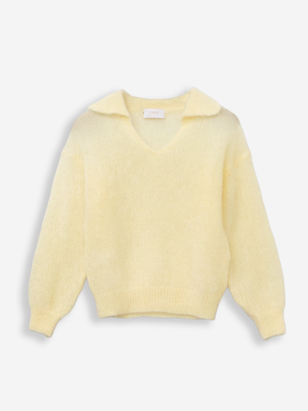 Damenpullover mit Mohairwolle