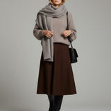 Women's sweater with mohair wool