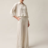 Moteriškos kelnės, Capsule Collection, 100% linas