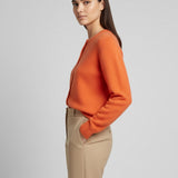 Women's jumper with baby alpaca wool