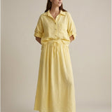 Moteriškas sijonas, Capsule Collection, 100% linas