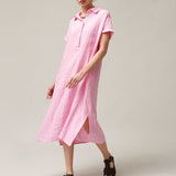 Hemdblusenkleid für Frauen, Capsule Collection, 100% Leinen
