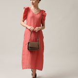 Moteriška suknelė, Capsule Collection, 100% linas