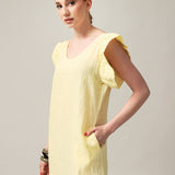 Moteriška suknelė, Capsule Collection, 100% linas