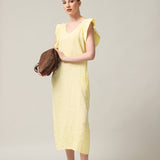 Moteriška suknelė, Capsule Collection, 100% linas