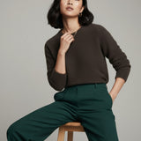 Moteriškas megztinis su alpakos jauniklių vilna